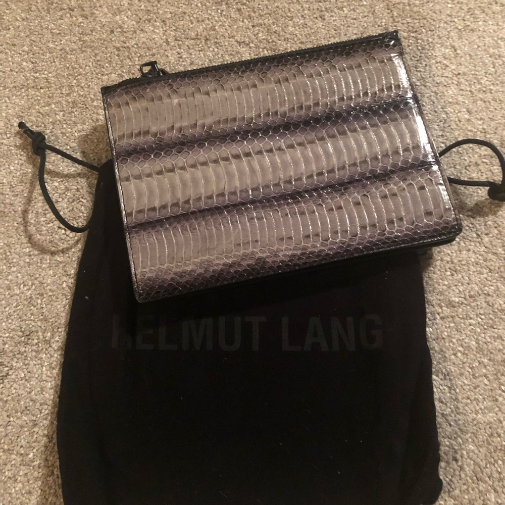 Authentic Helmut Lang Clutch